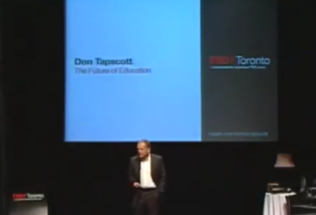 Don Tapscott on Reinventing Education at TEDx Toronto