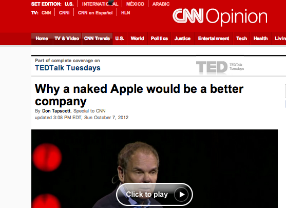 Why a Naked Apple Would Be a Better Company