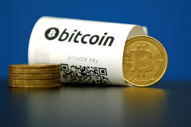 Bitcoin image from Reuters/Benoit Tessier