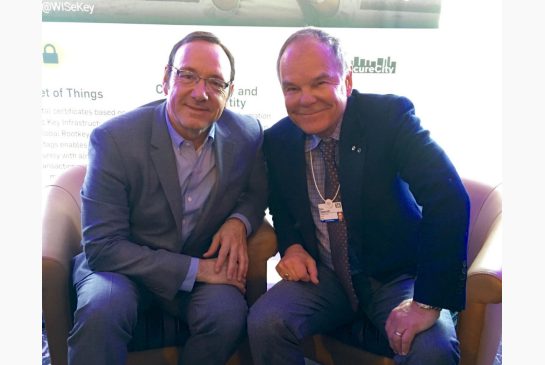 Kevin Spacey and Don Tapscott